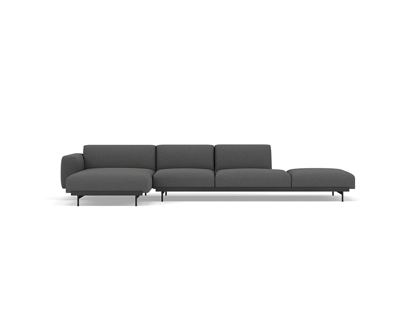 In Situ 4-Seater Modular Sofa by Muuto - Configuration 5 / Divina Melange 170