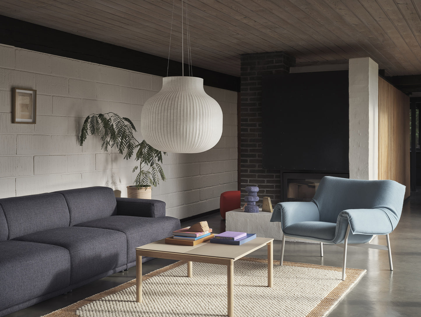 Connect soft 3 seater sofa - Configuration 1 / Ecriture 780