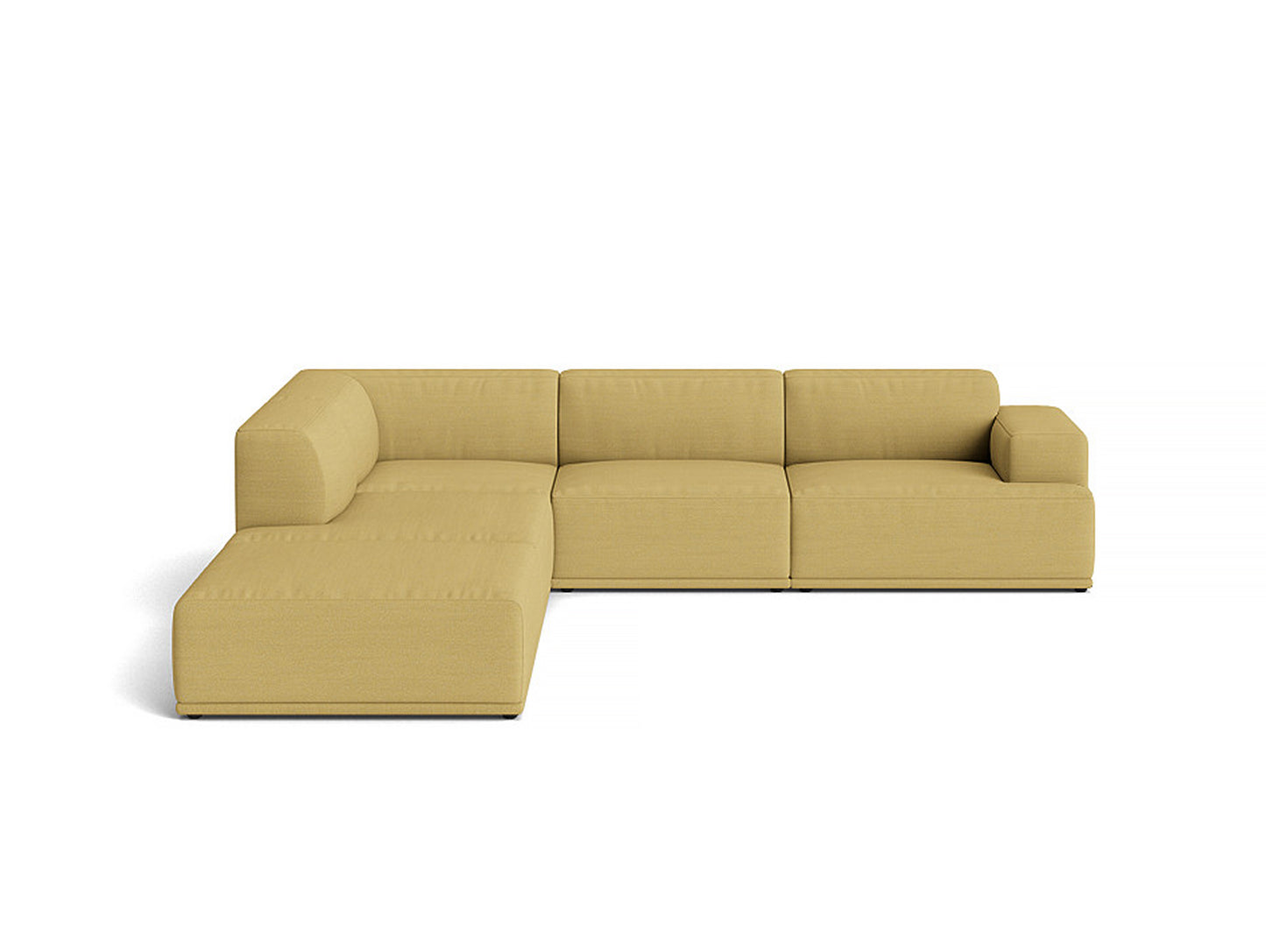 Connect Soft Corner Modular Sofa by Muuto - Configuration 1 / Hallingdal 407