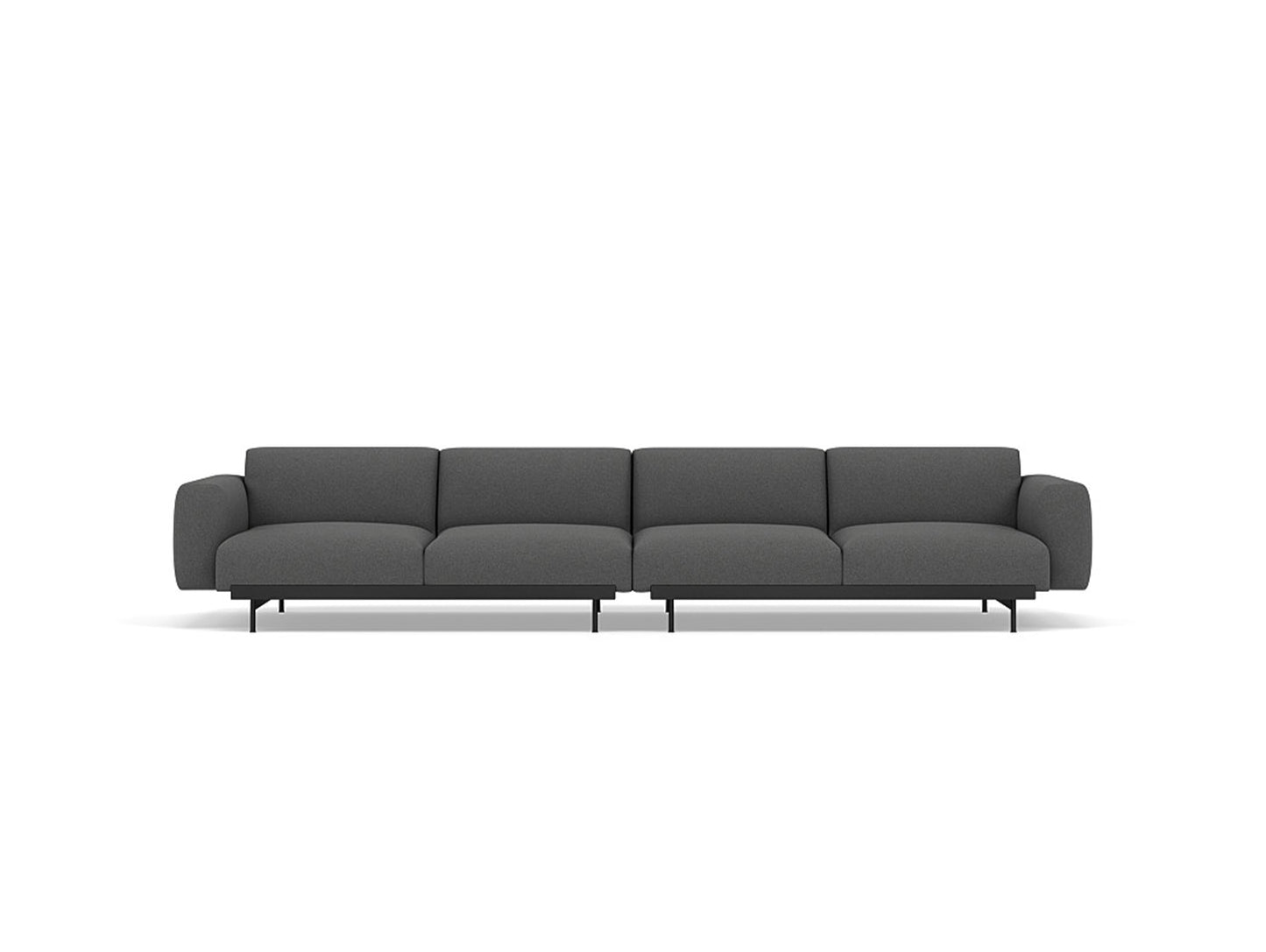 In Situ 4-Seater Modular Sofa by Muuto - Configuration 1 / Divina Melange 170
