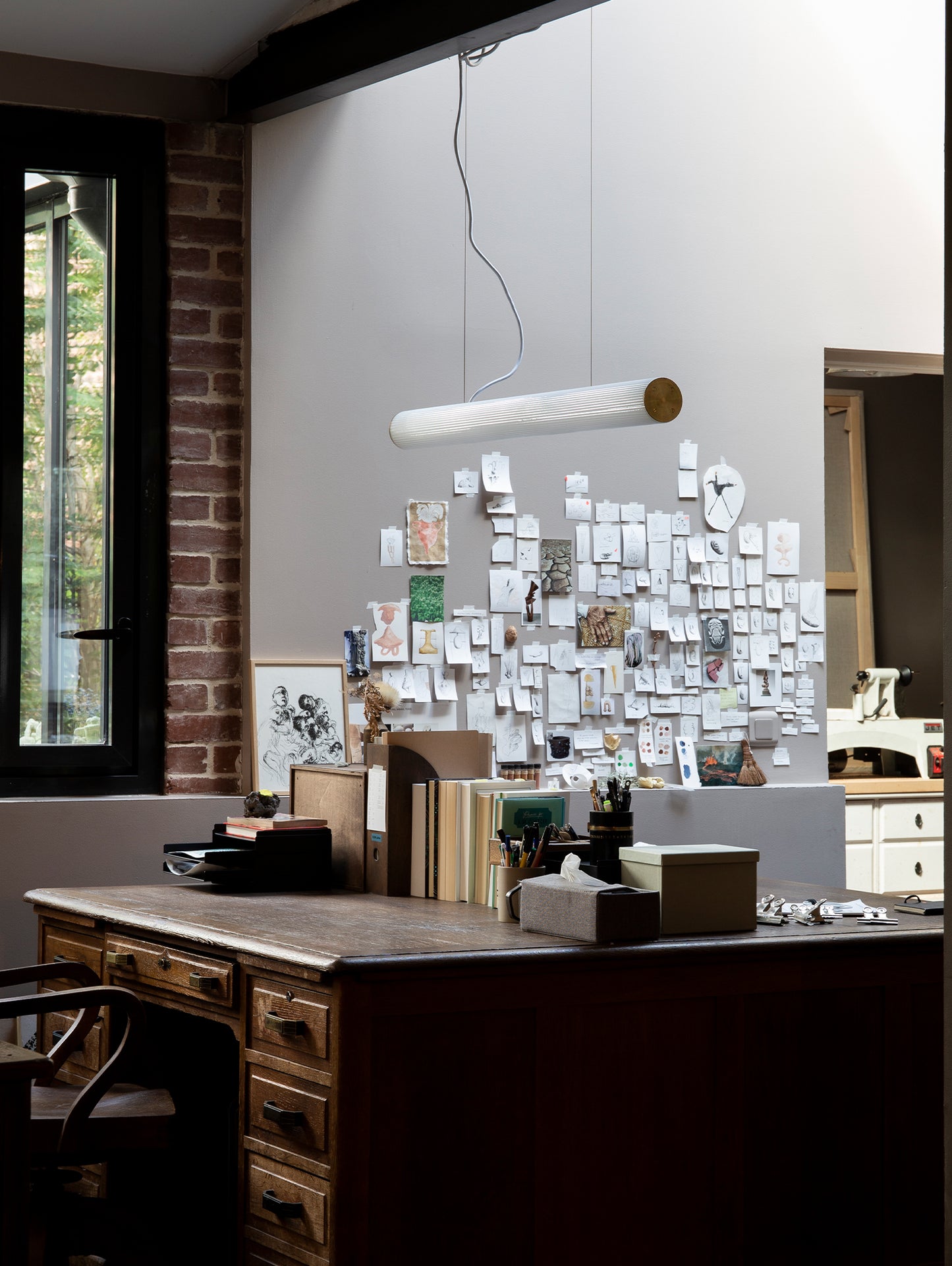 Vuelta Pendant by Ferm Living - 100 cm / Brass