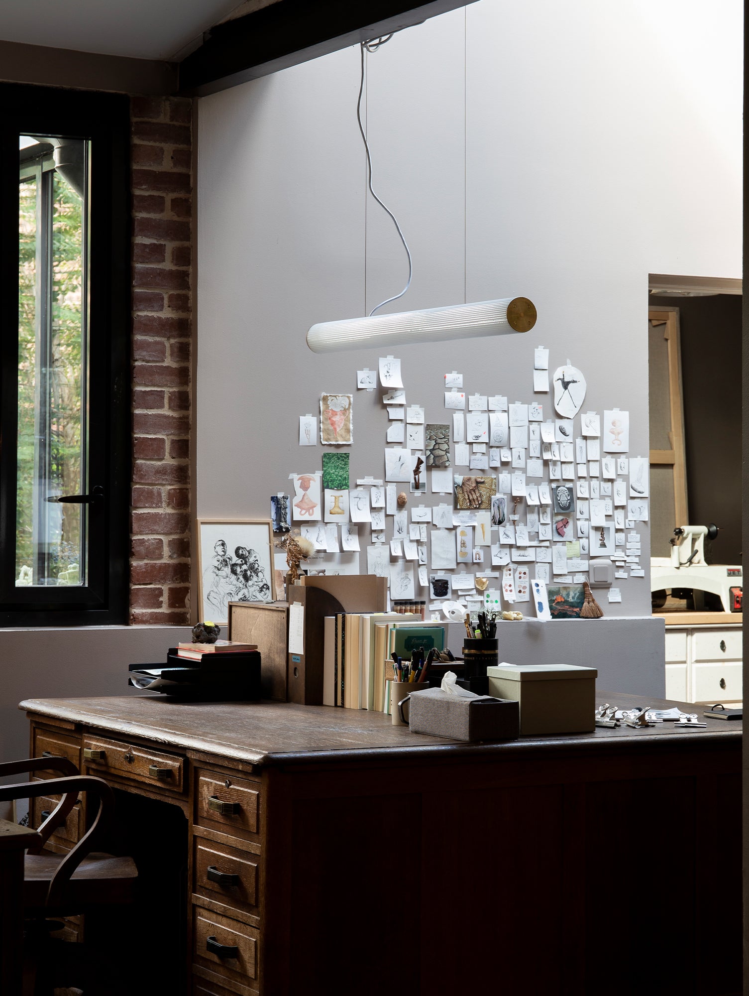 Vuelta Pendant by Ferm Living - 100 cm / Brass