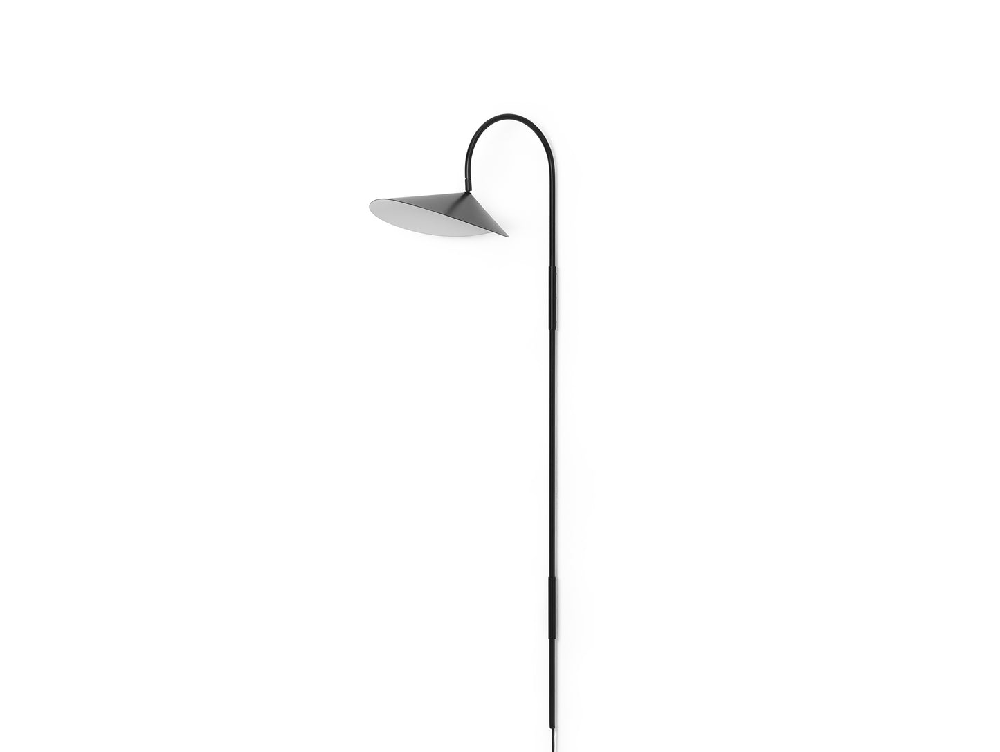 Black Arum Tall Wall Lamp by Ferm Living