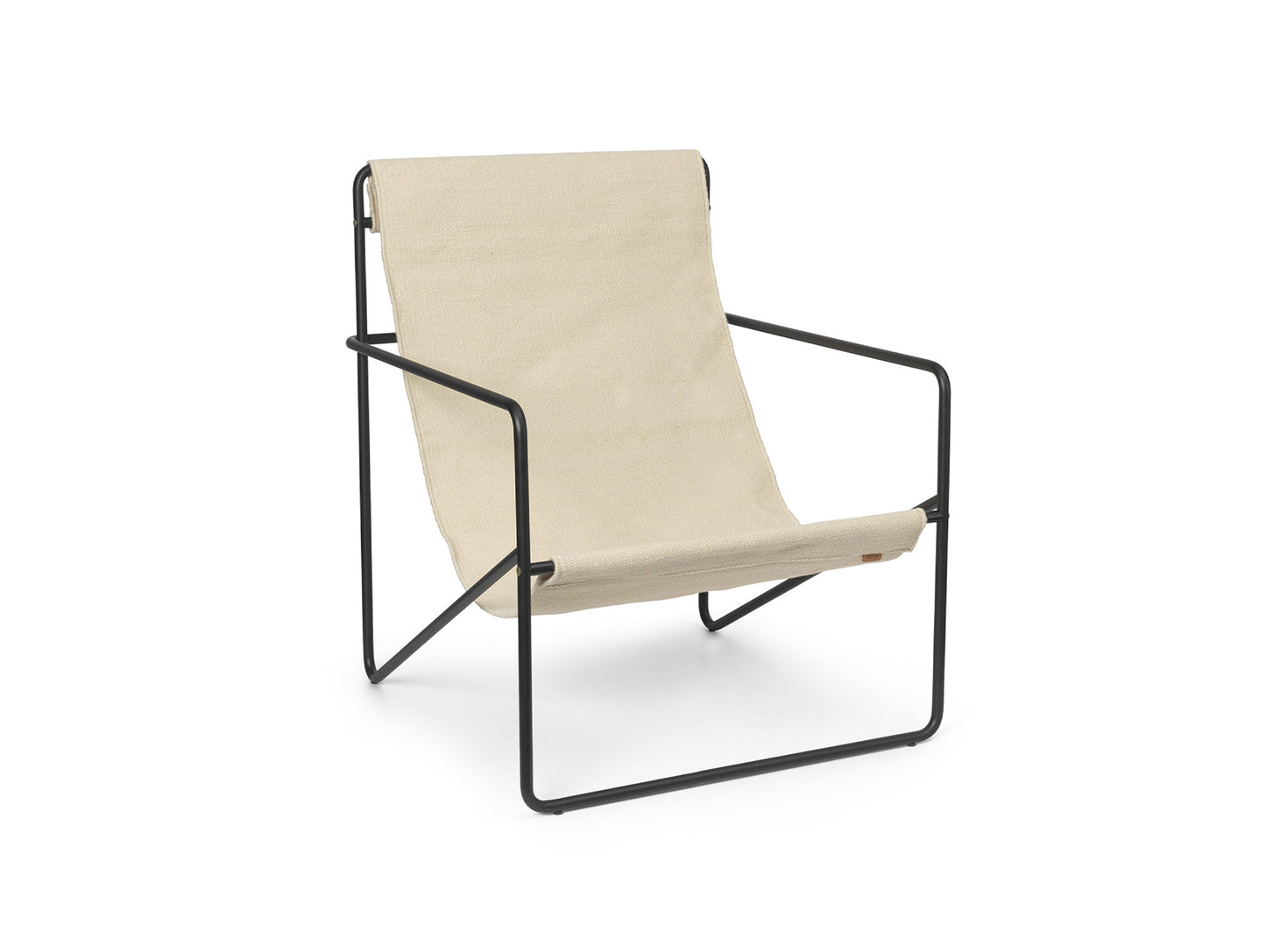 Desert Chair by Ferm Living - Cloud / Black Frame