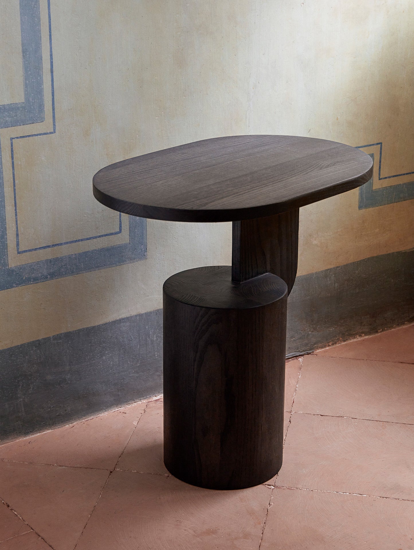 Insert Side Table by Ferm Living - Black Stained Ash