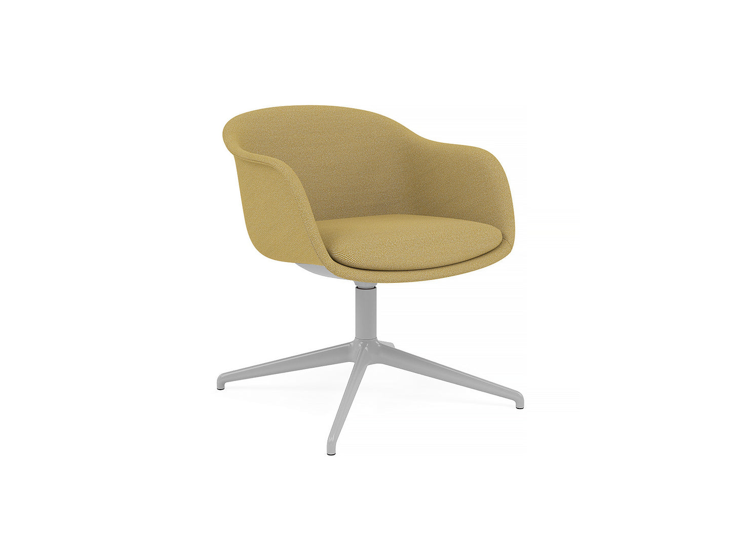 Fiber Conference Armchair with Swivel Base with Return by Muuto -  hallingdal 407