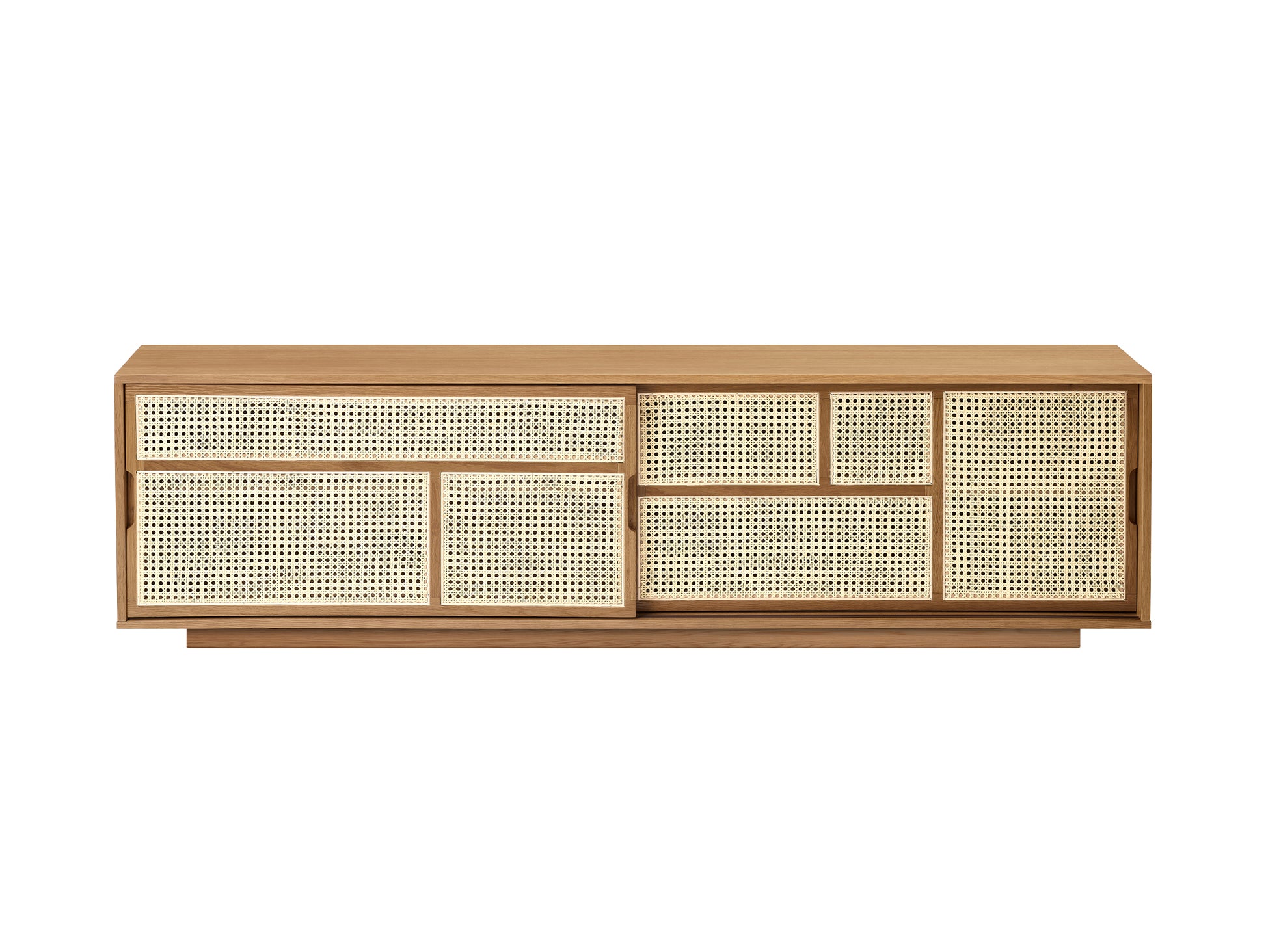 Air Sideboard Low by Design House Stockholm - Oak