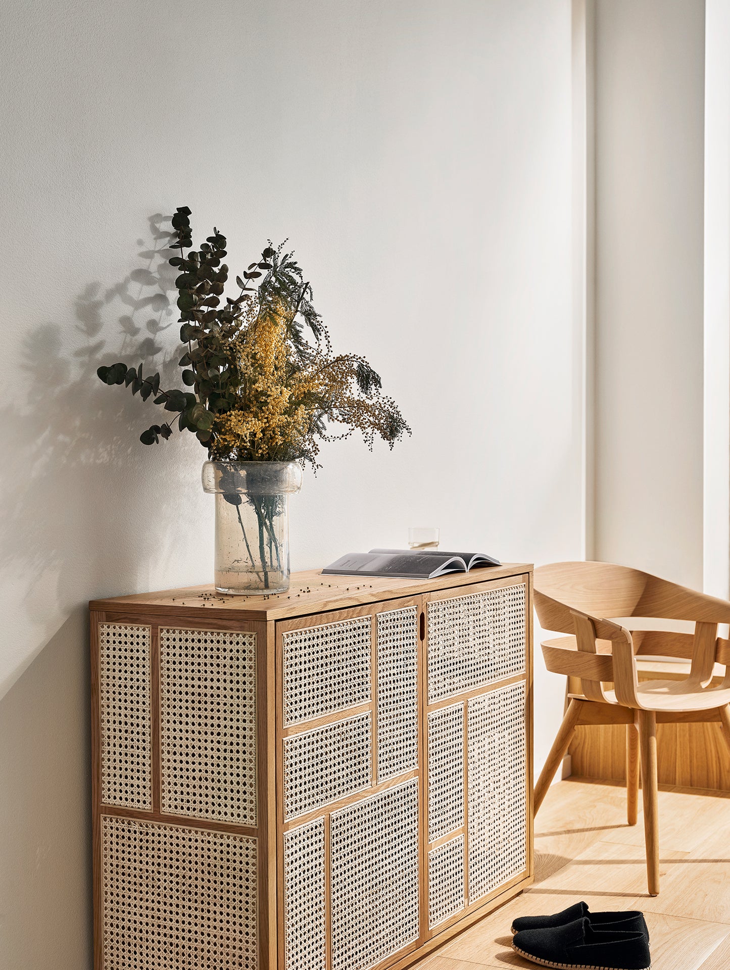 Air Sideboard Tall by Design House Stockholm - Oak