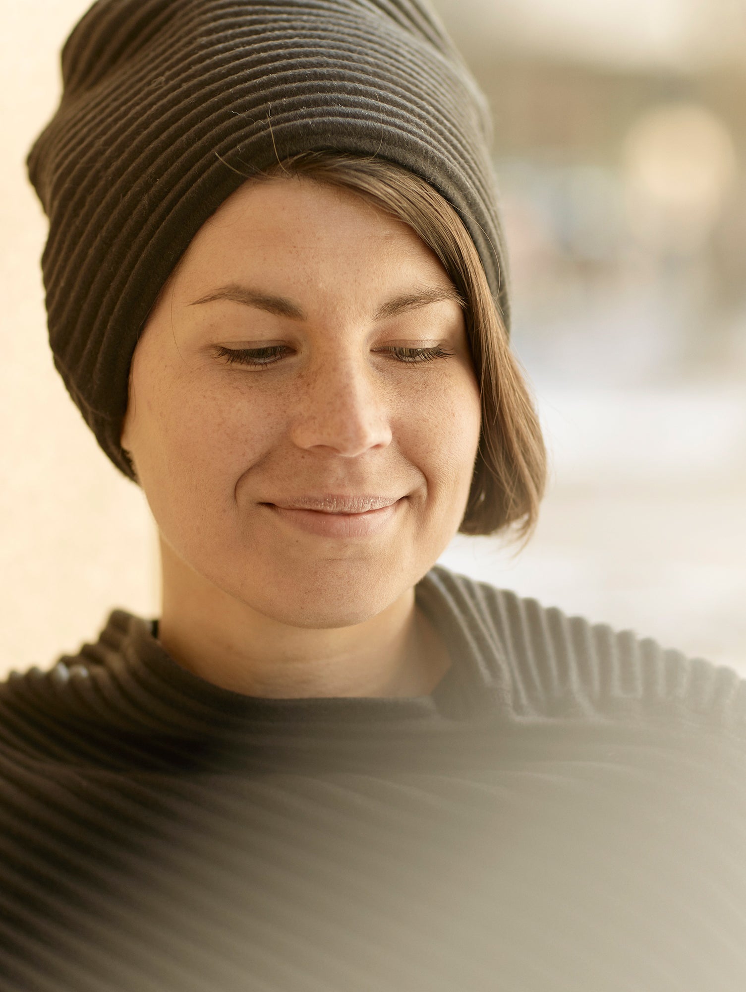 Pleece Short Poncho by Design House Stockholm