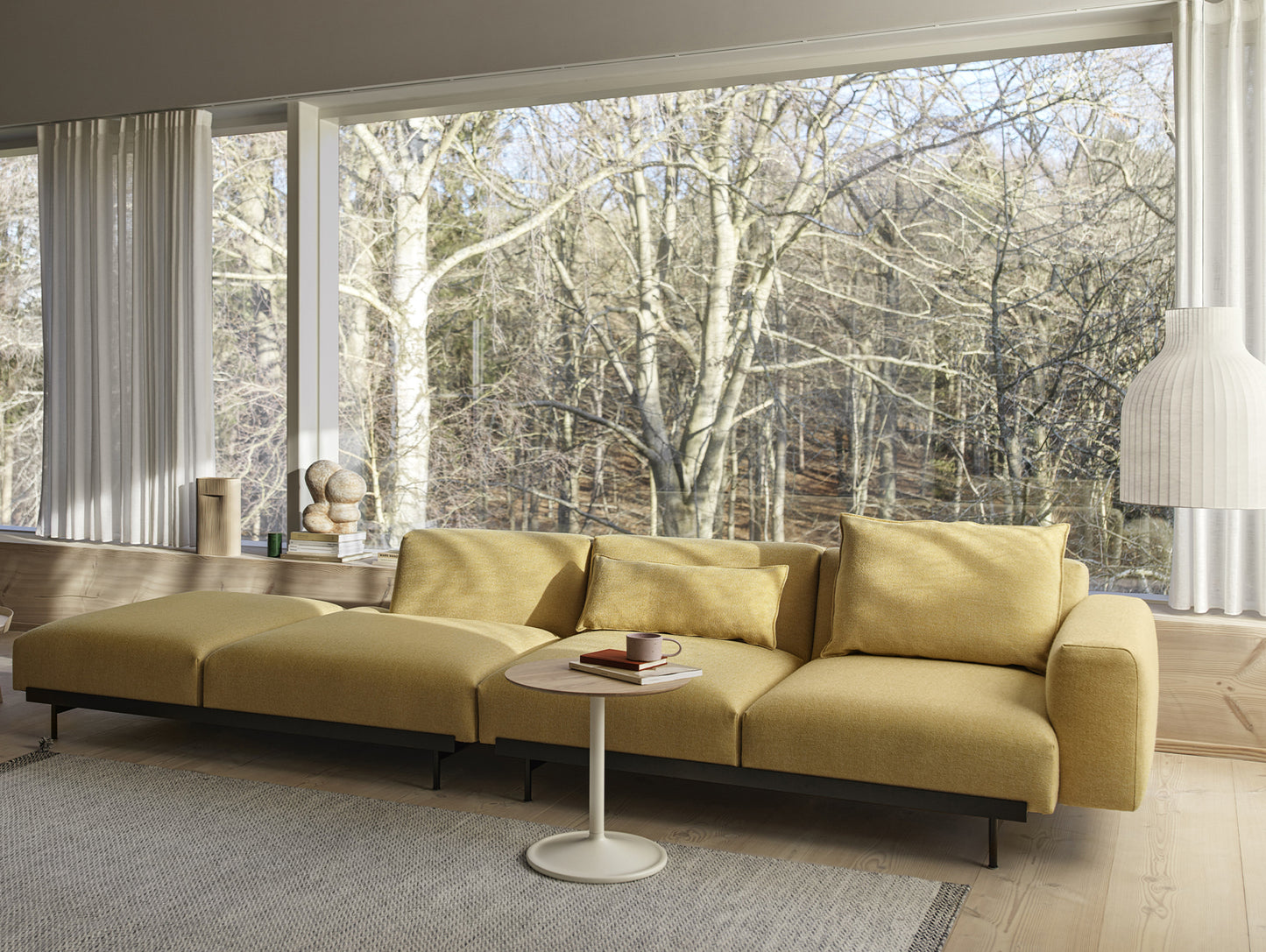 In Situ 4-Seater Modular Sofa by Muuto - Configuration 2 / Hallingdal 407