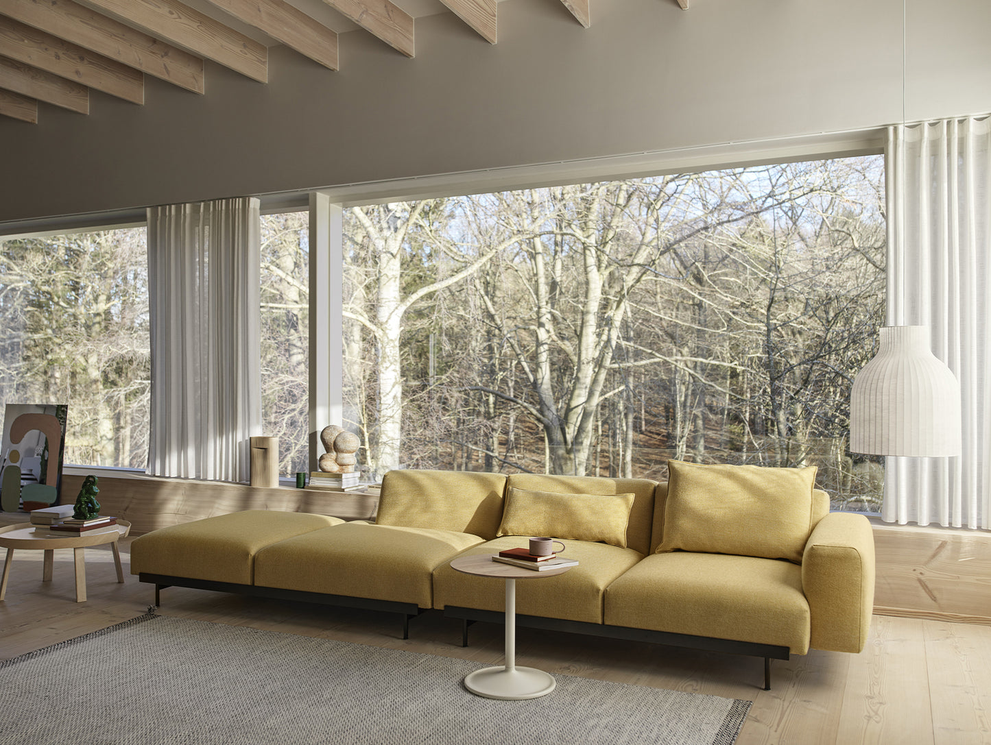 In Situ 4-Seater Modular Sofa by Muuto - Configuration 2 / Hallingdal 407