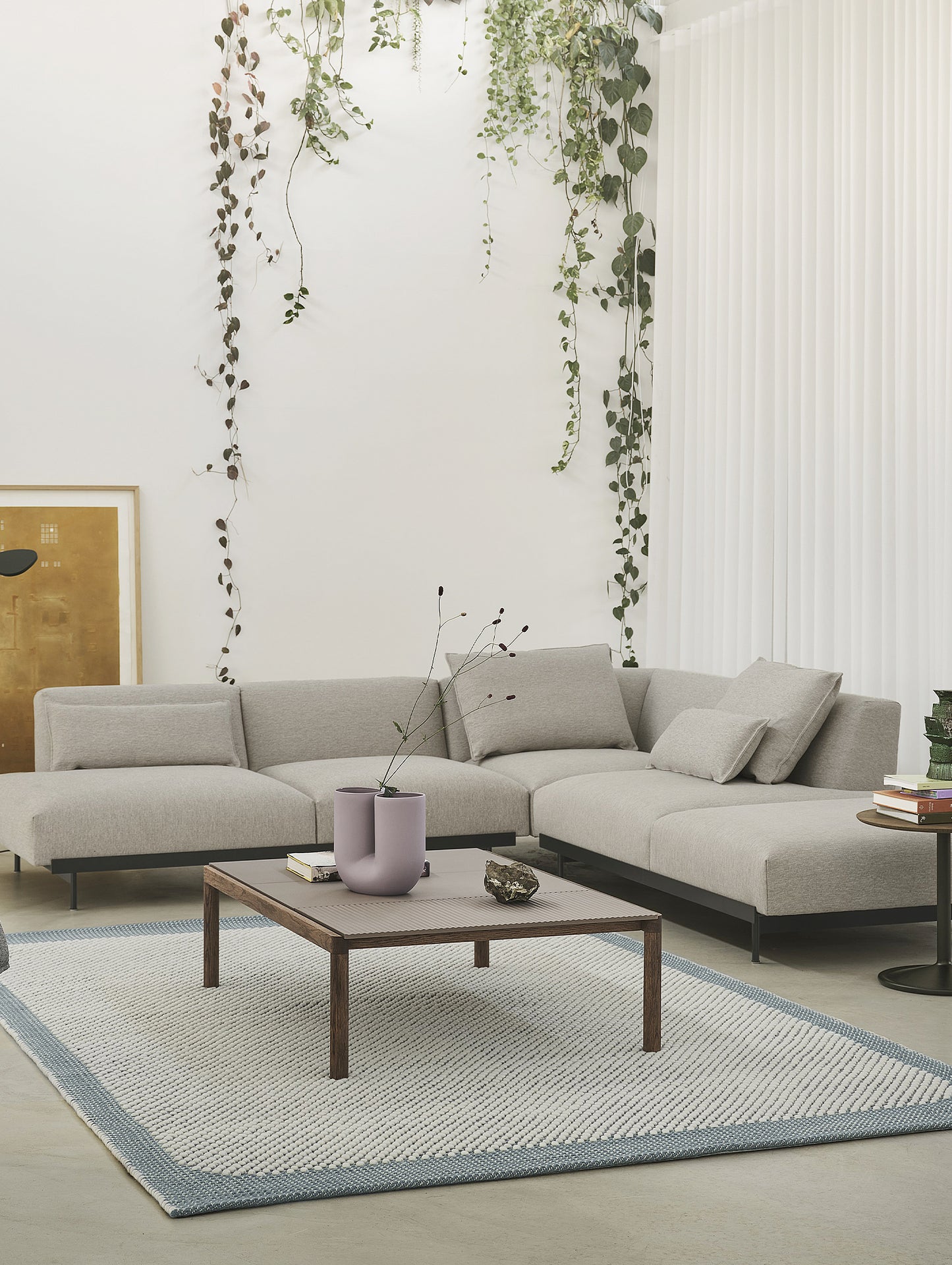 In Situ Modular Sofa Series Corner Configuration 4 in Clay 12 by Muuto