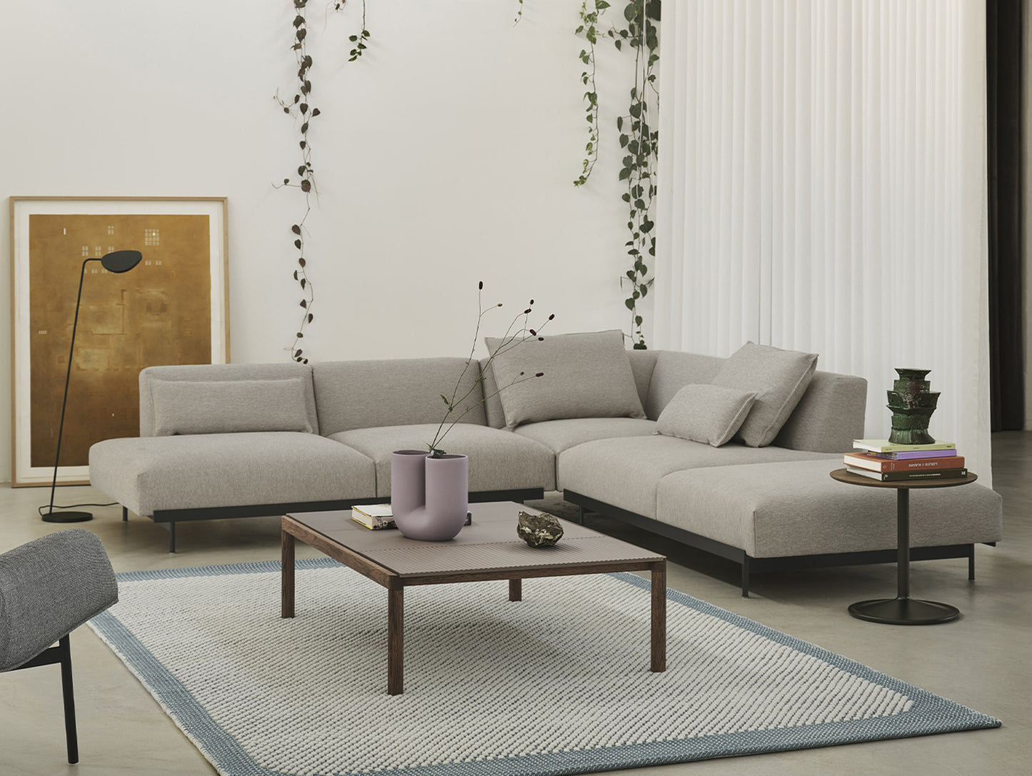 In Situ Corner Modular Sofa