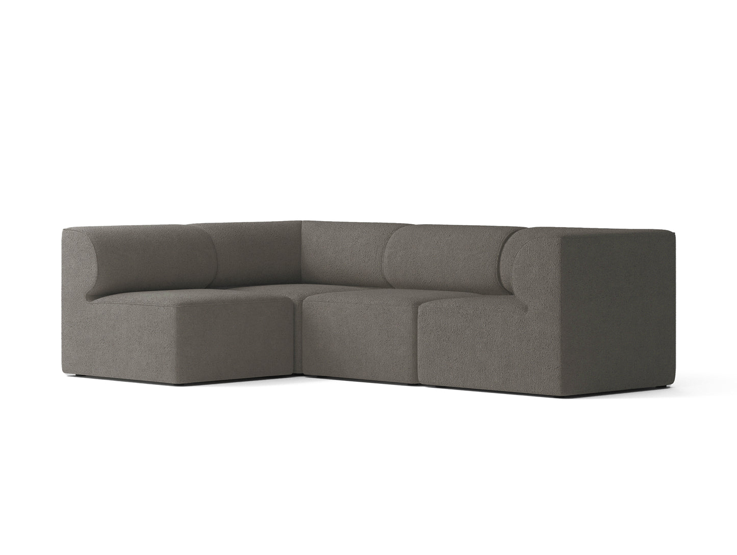 Eave 4-Seater Corner Modular Sofa 86 - Left Section / boucle 10