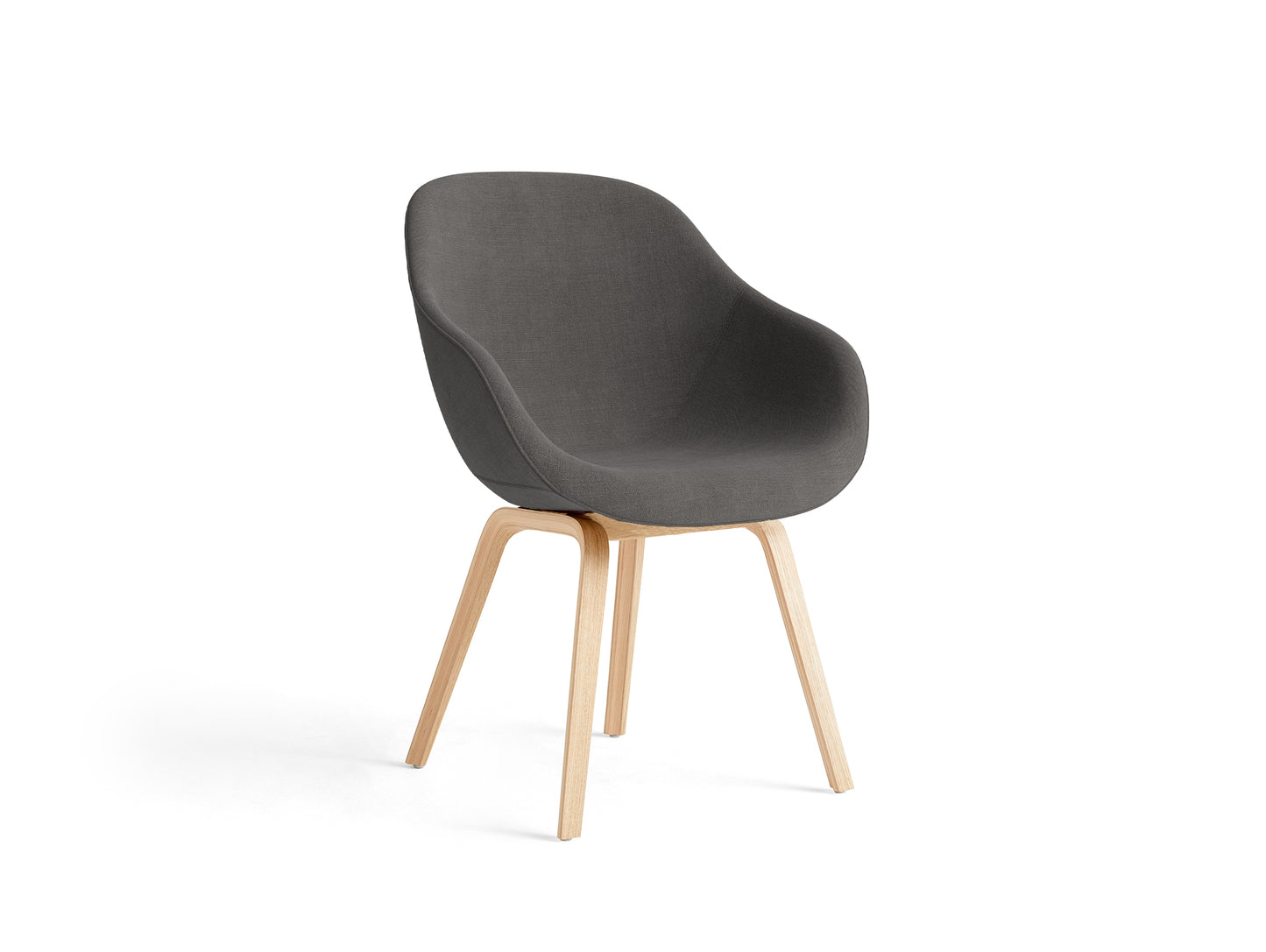 About A Chair AAC 123 by HAY - Linara 196 / Lacquered Oak Base