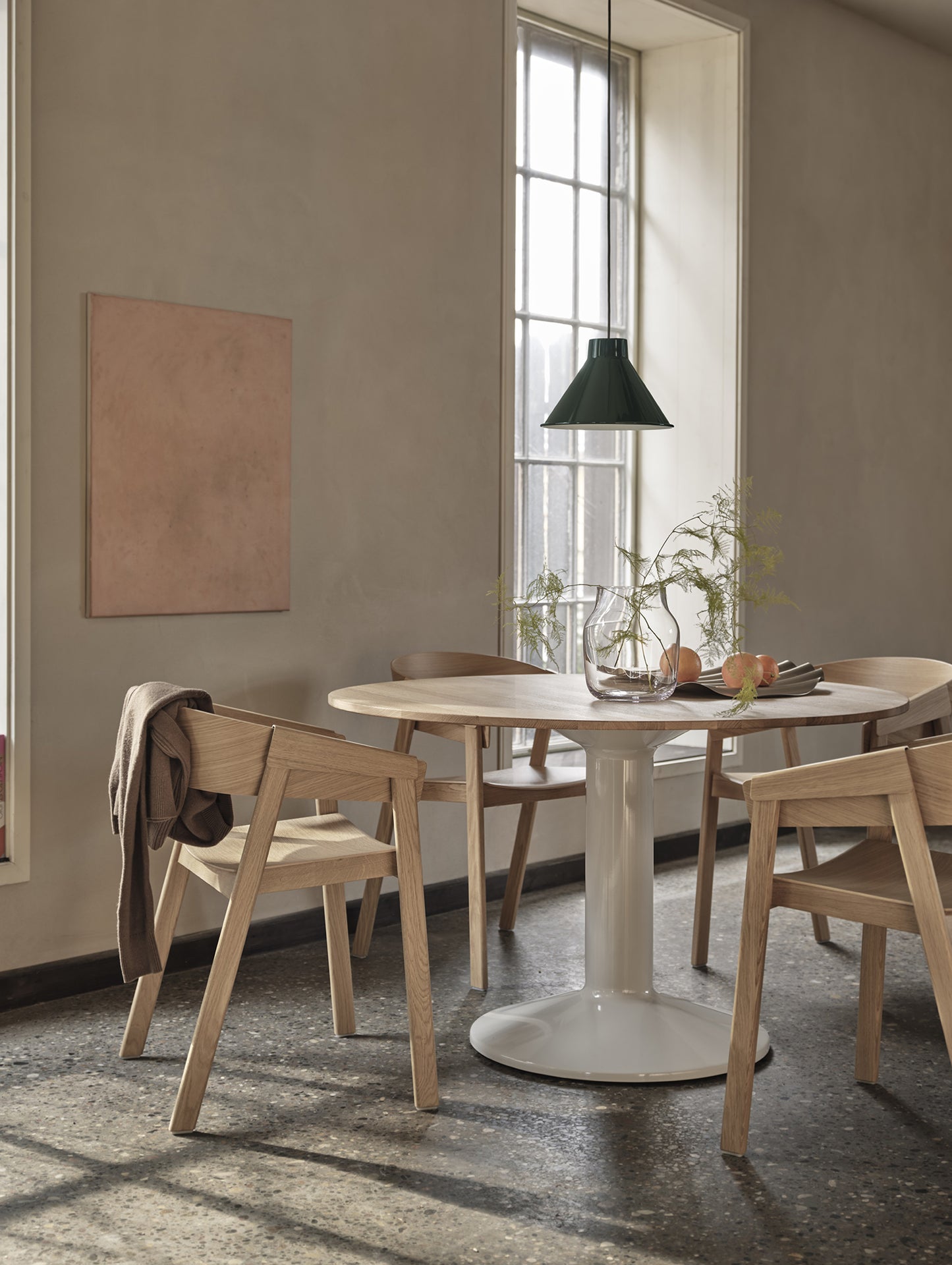 Top Pendant Lamp by Muuto - Diameter 28 cm / Dark Green Colour