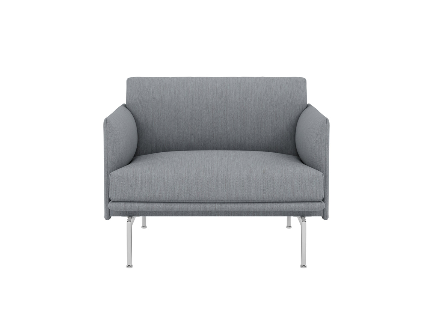 Outline Chair by Muuto - Aluminium Base / Balder 1775