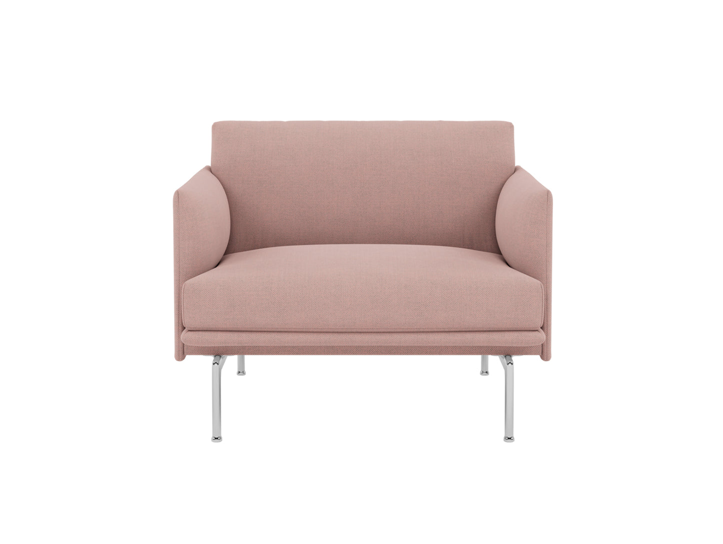 Outline Chair by Muuto - Aluminium Base / Fiord 551