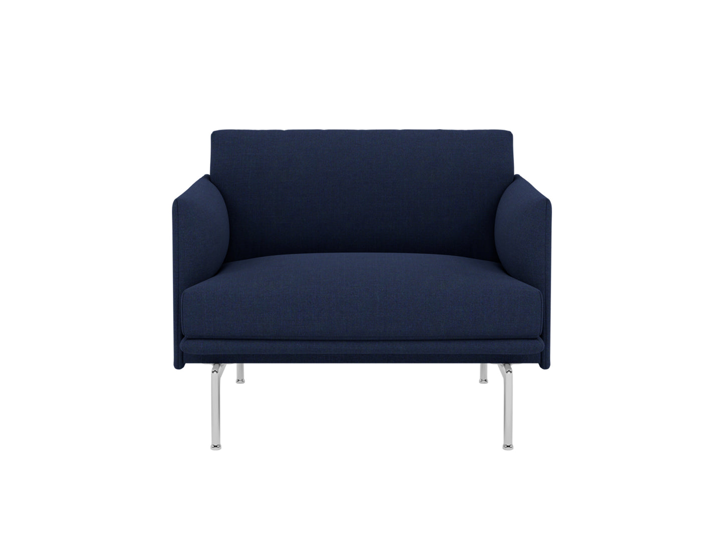 Outline Chair by Muuto - Aluminium Base / Remix 773