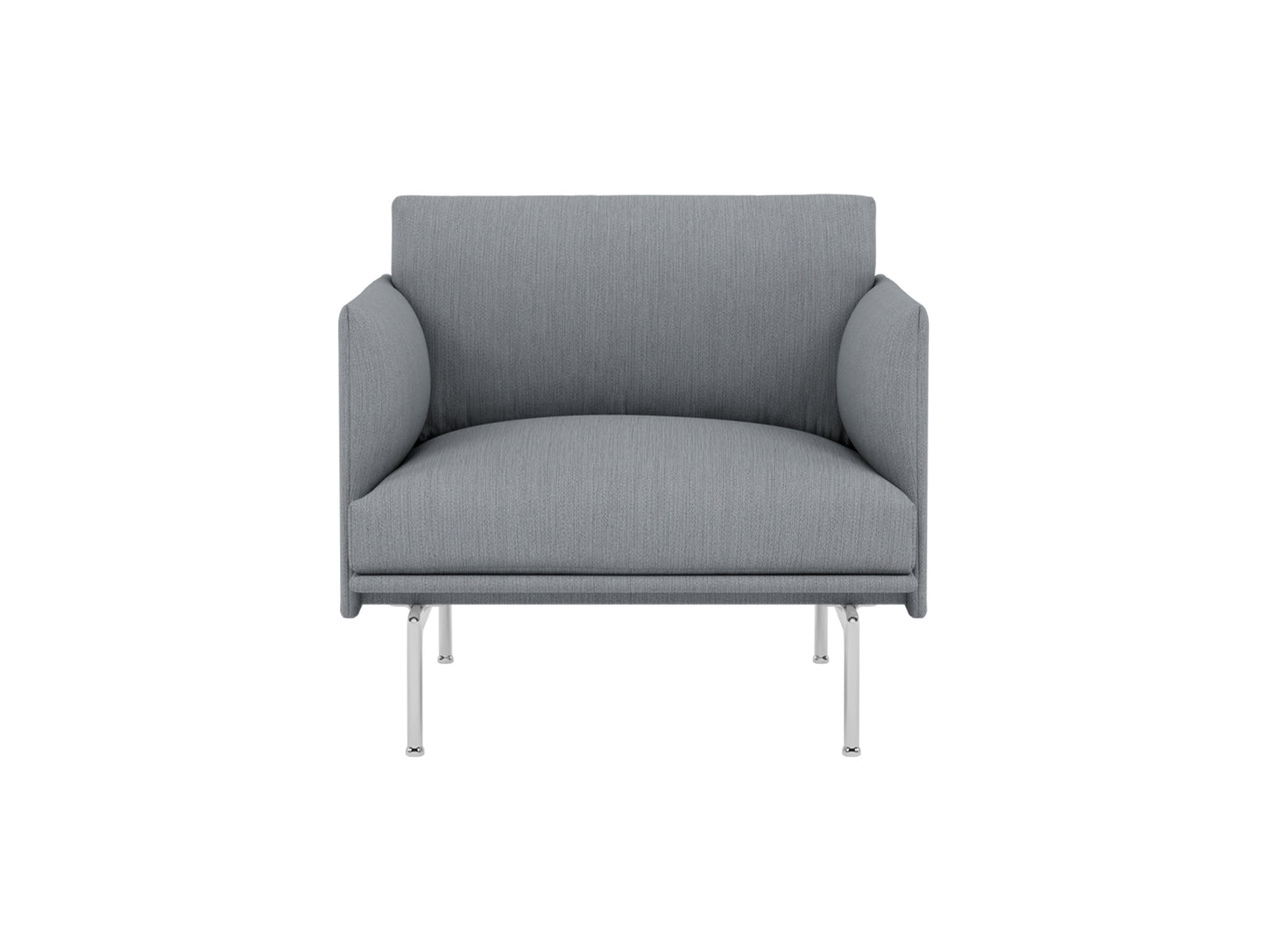 Outline Studio Chair by Muuto - Aluminium Base / Balder 1775