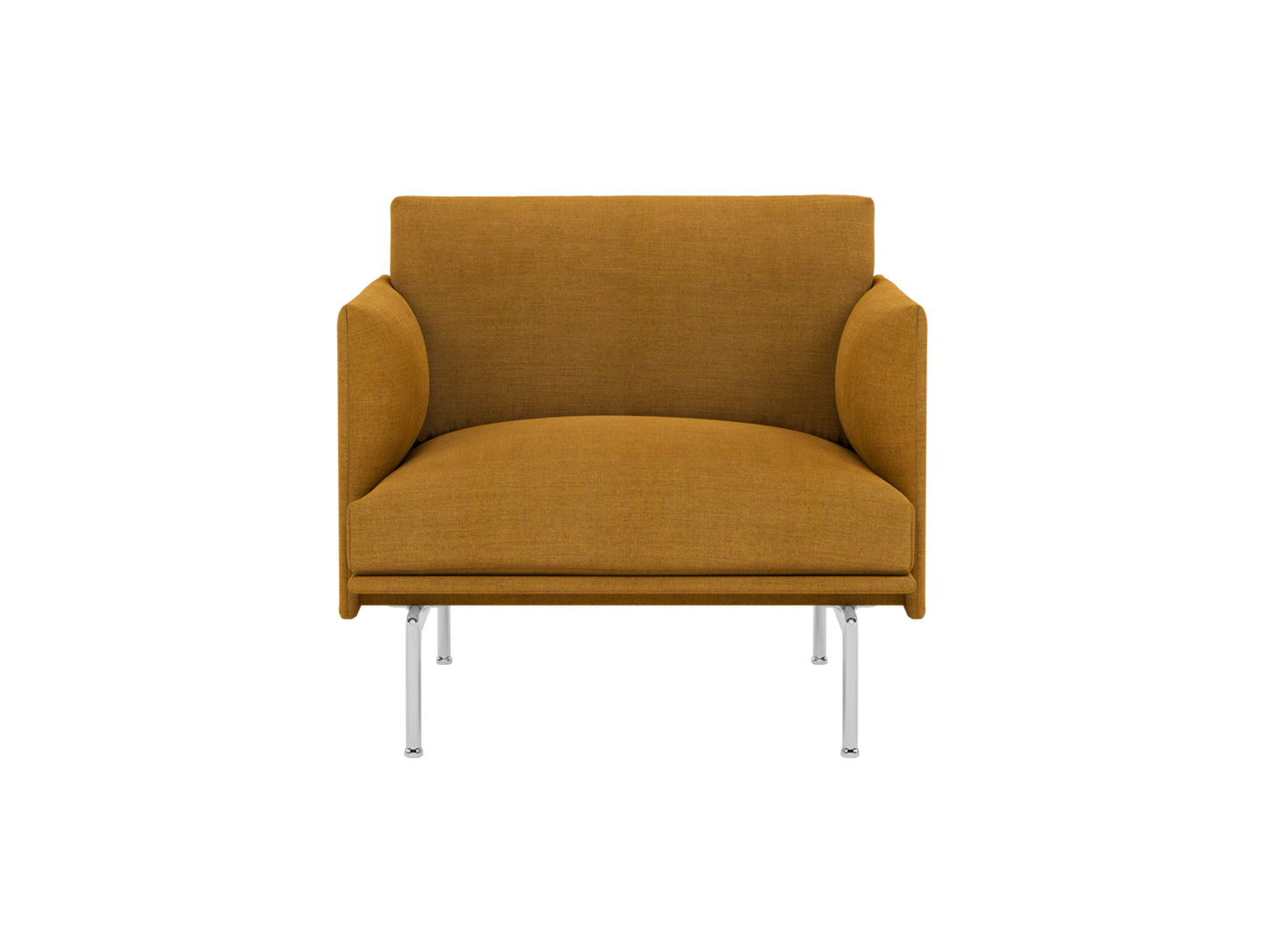 Outline Studio Chair by Muuto - Aluminium Base / Remix 422