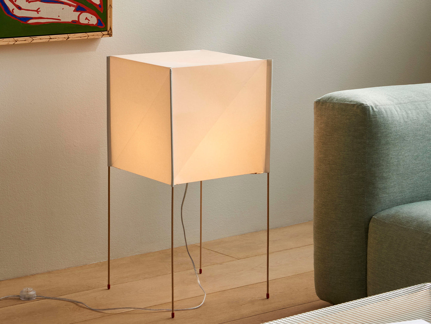 Paper Cube Floor Lamp by HAY