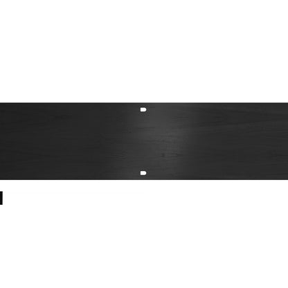 Moebe Shelf 162 x 35 cm - Double width shelf - in Black Painted Oak