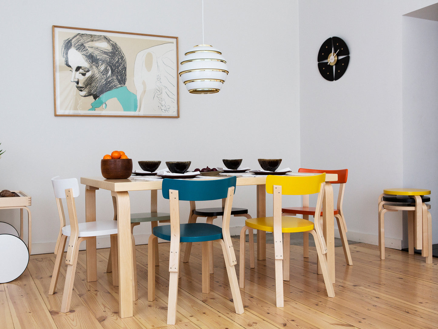 Alvar Aalto Stool 60 by Artek