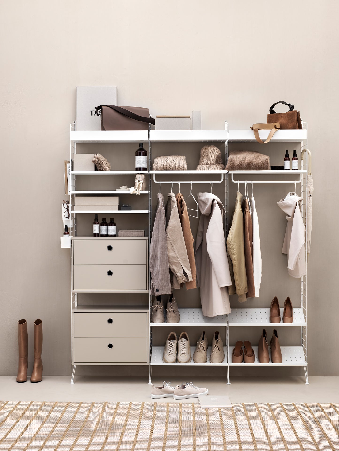 String Hallway Combinations by String - Combination P / beige