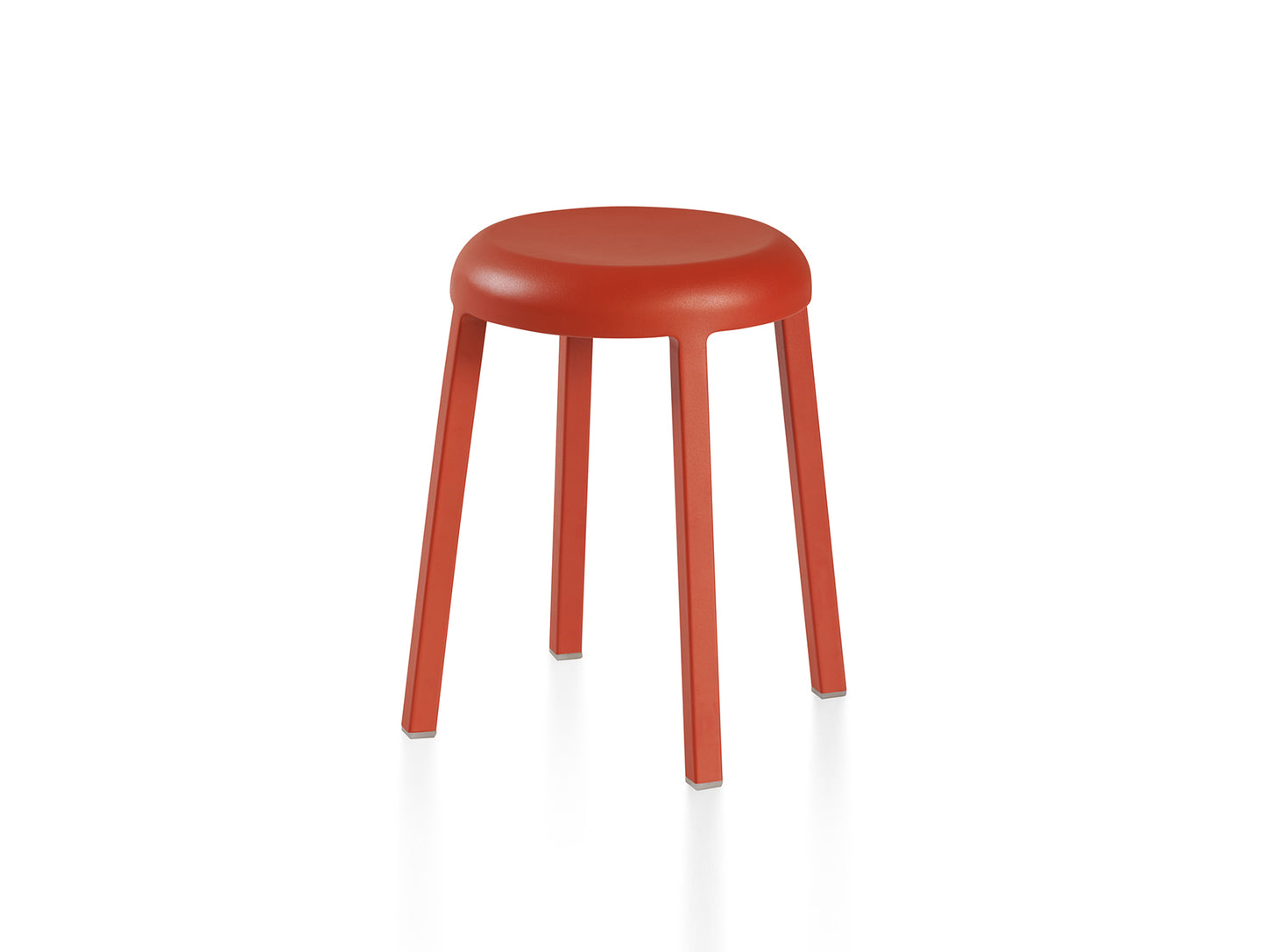 Za Small Stool by Emeco - Coral Orange