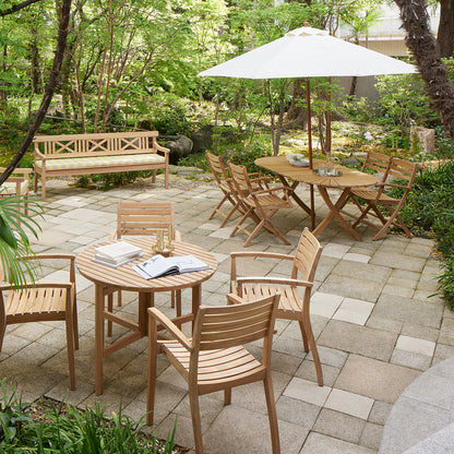 Selandia Table - Round by Fritz Hansen