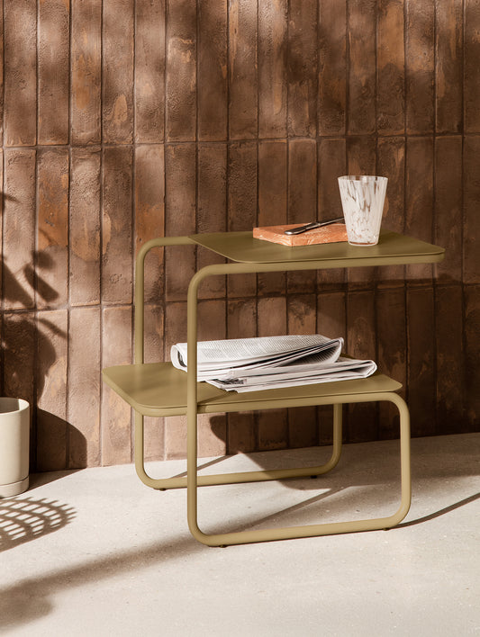 Level Coffee Table by Ferm Living - Olive