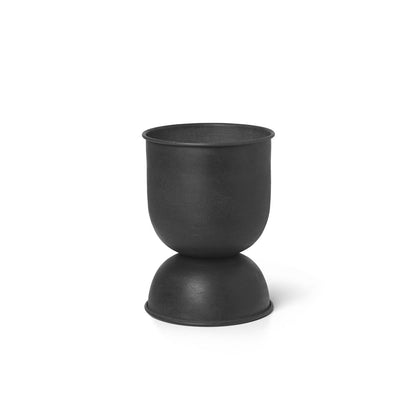 Hourglass Pots by Ferm Living - Extra Small / Black