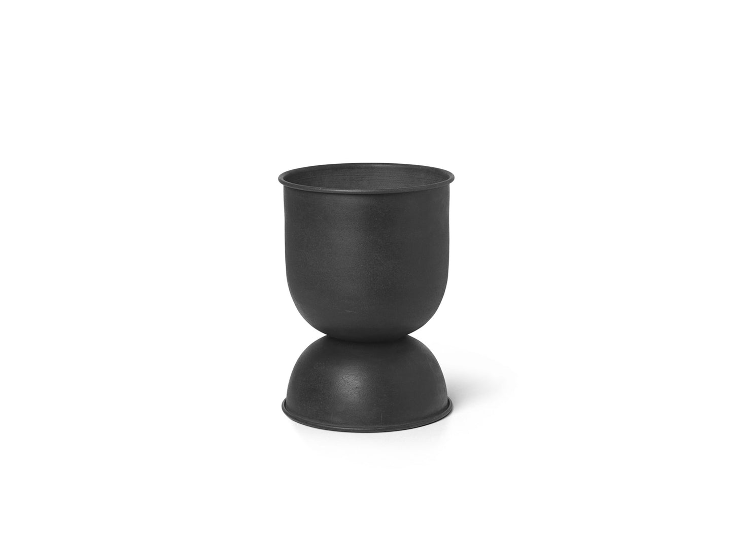 Hourglass Pots by Ferm Living - Extra Small / Black