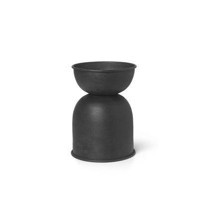Hourglass Pots by Ferm Living - Extra Small / Black