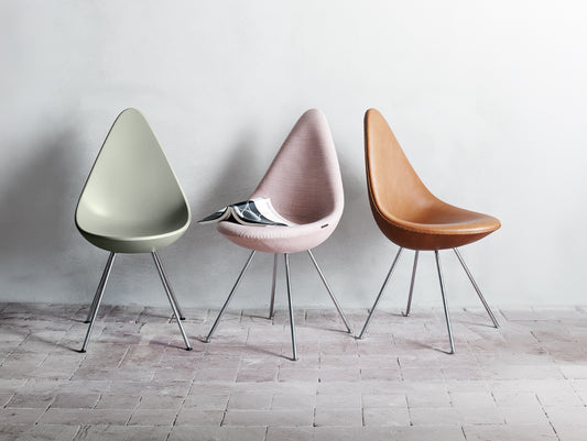 Drop Dining Chair 3110 by Fritz Hansen