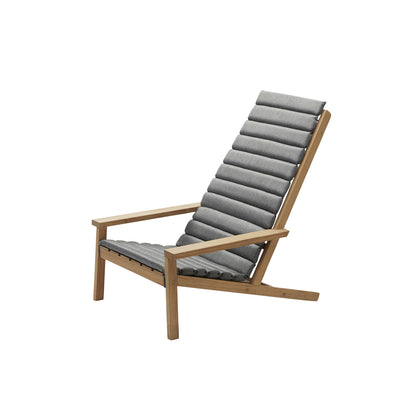 Between Lines Deck Chair Cushion by Fritz Hansen - Ash