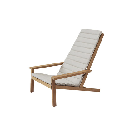 Between Lines Deck Chair Cushion by Fritz Hansen - Papyrus