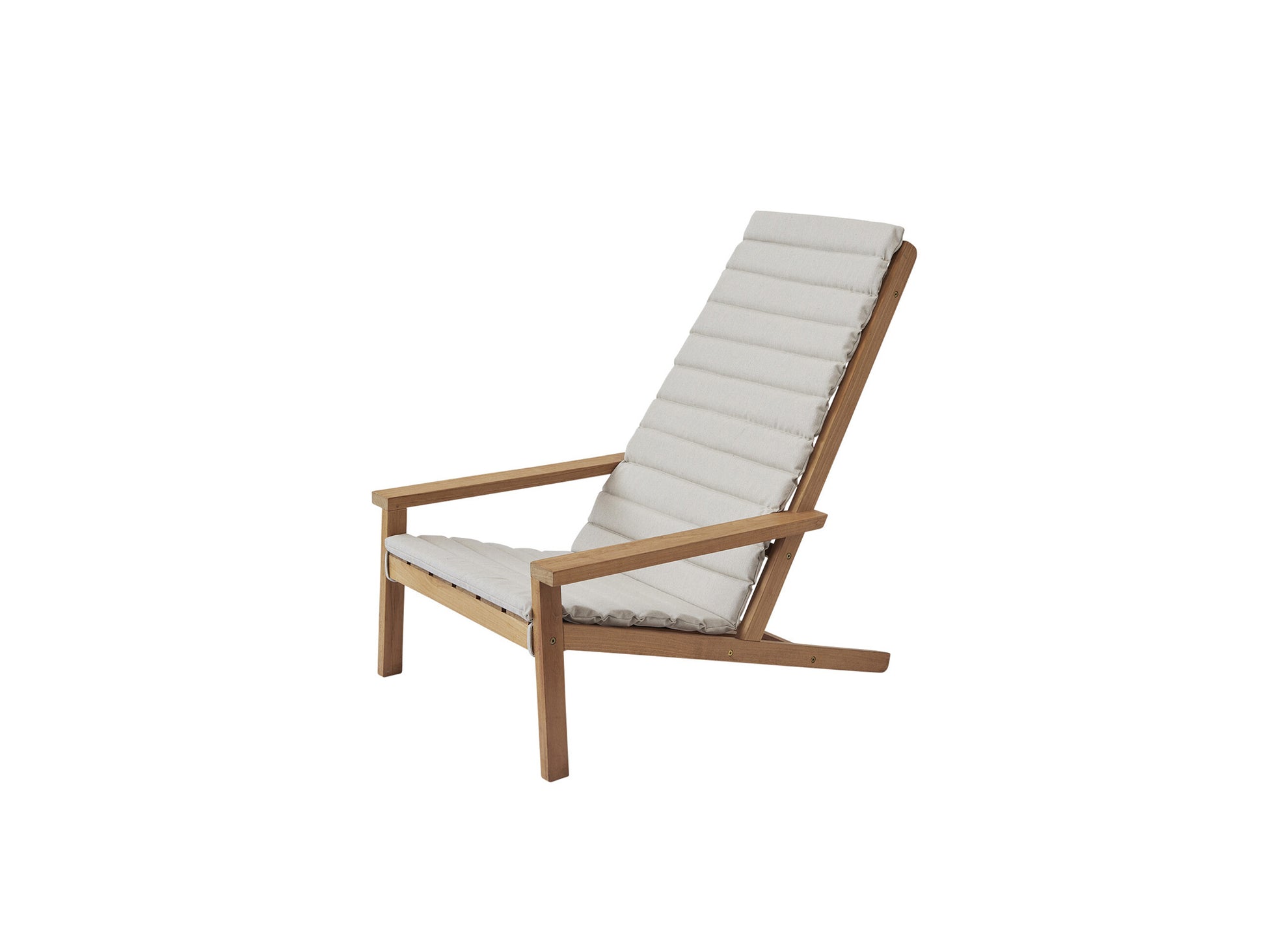 Between Lines Deck Chair Cushion by Fritz Hansen - Papyrus