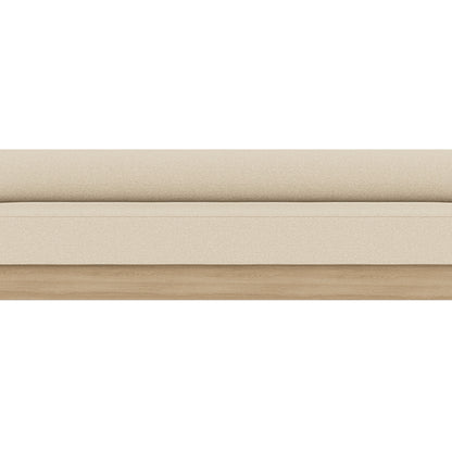 Eave Dining Sofa by Audo Copenhagen - Plateau Base / L280 cm /  Logan Sand