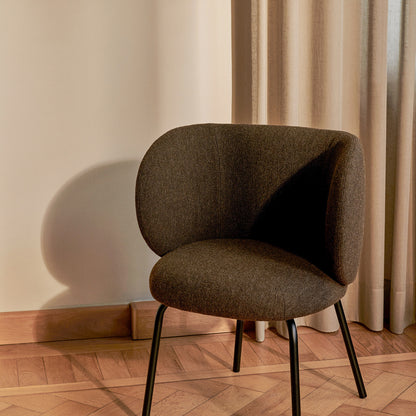 Rico Dining Chair - Fixed Base by Ferm Living - Hallingdal 65 376