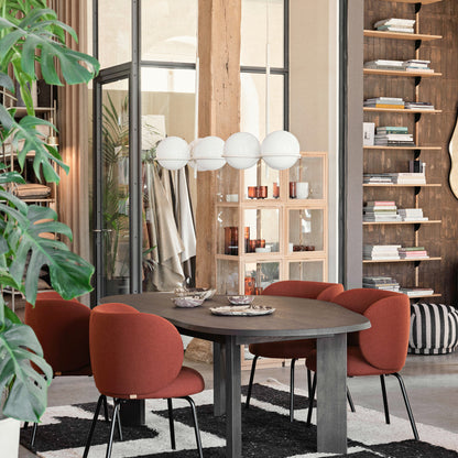 Rico Dining Chair - Fixed Base by Ferm Living