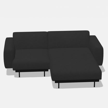 In Situ 2-Seater Modular Sofa by Muuto - Configuration 4 / Fiord 2 0191