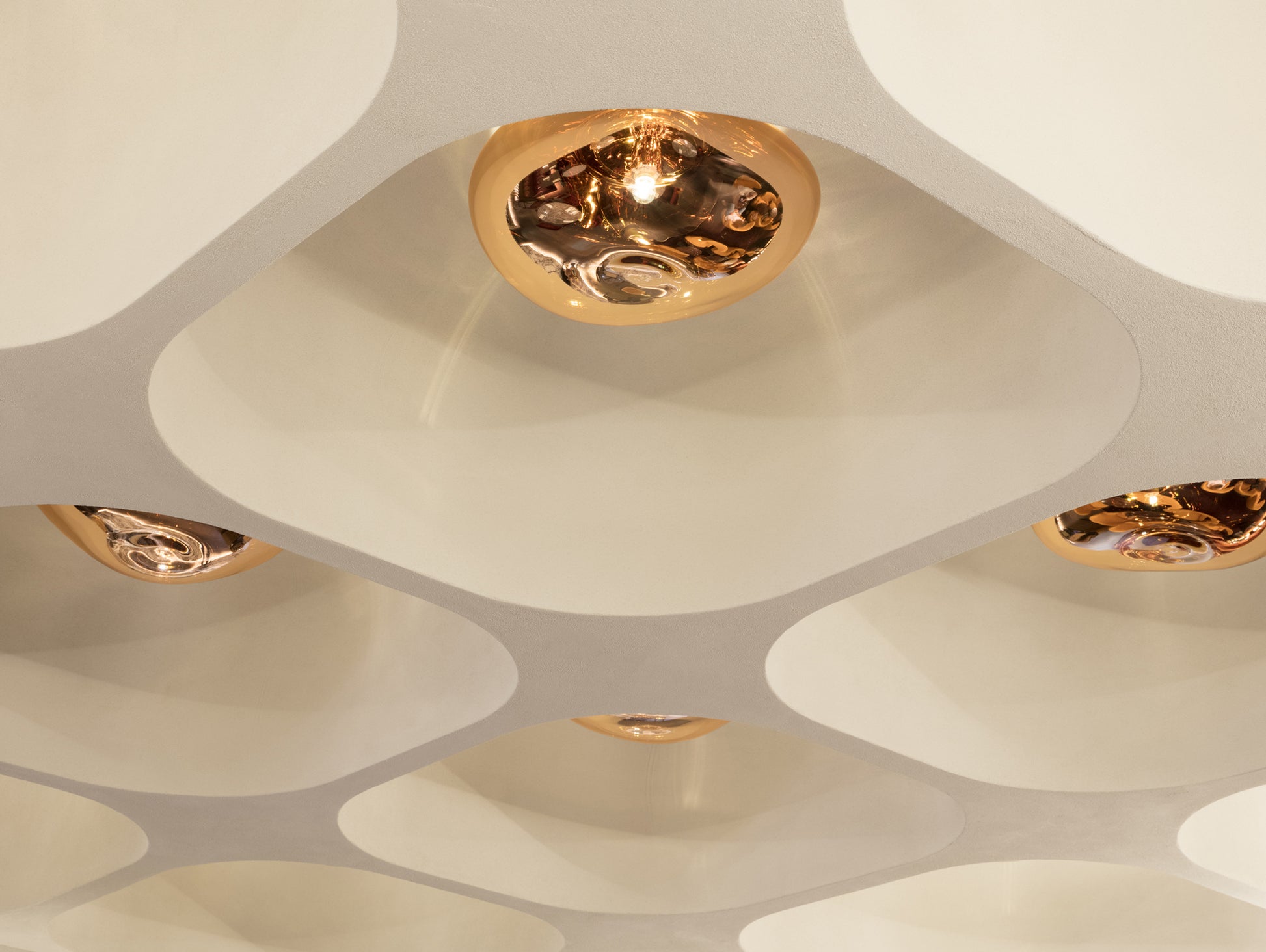 Melt Surface LED Wall Lamp by Tom Dixon