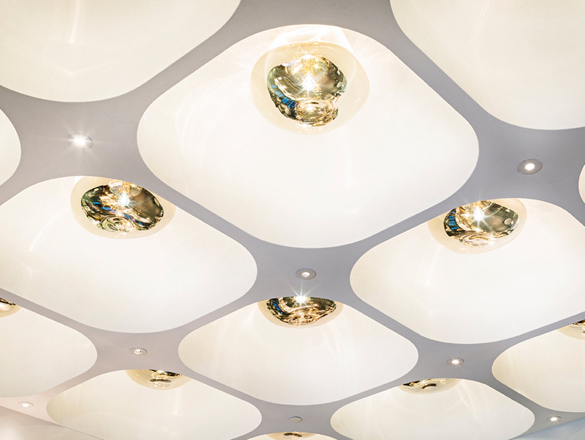 Melt Surface LED Wall Lamp by Tom Dixon