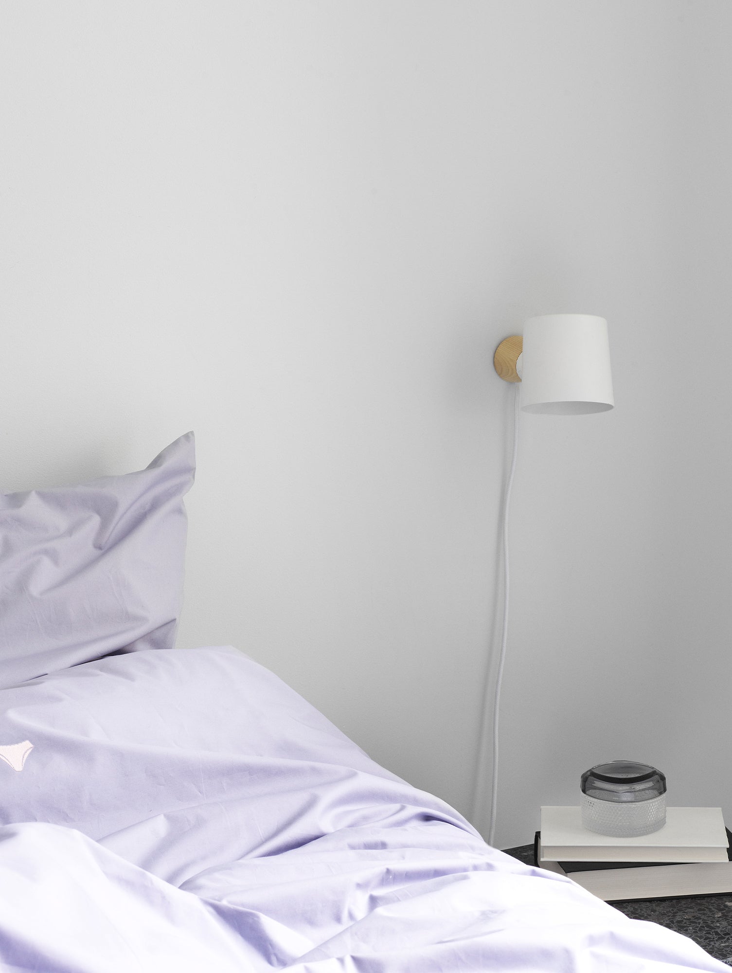 Rise Wall Lamp by Normann Copenhagen - White