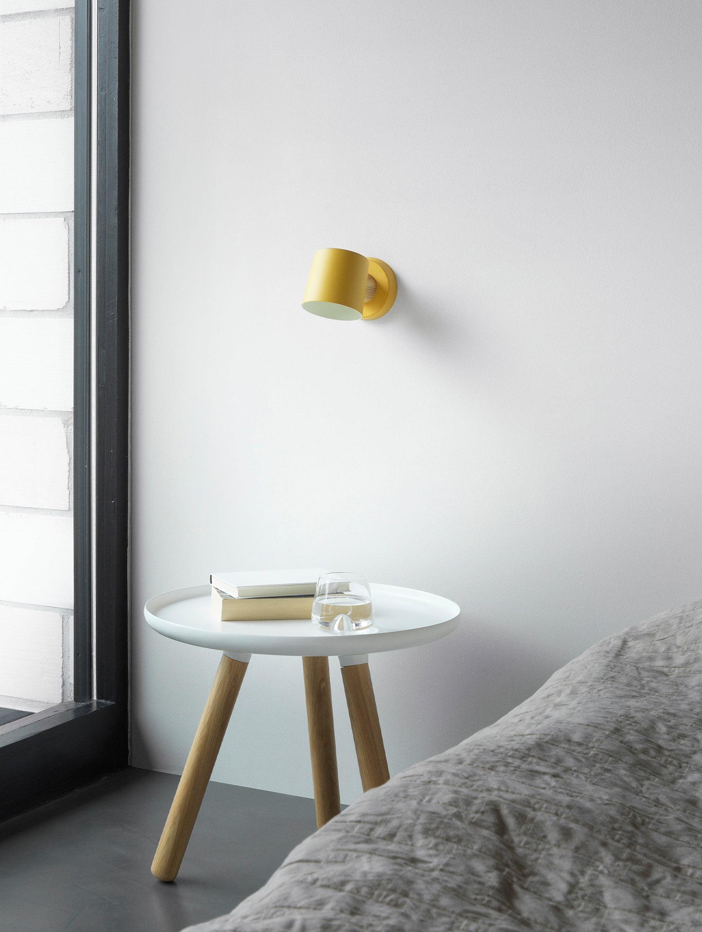 Rise Wall Lamp by Normann Copenhagen - Yellow