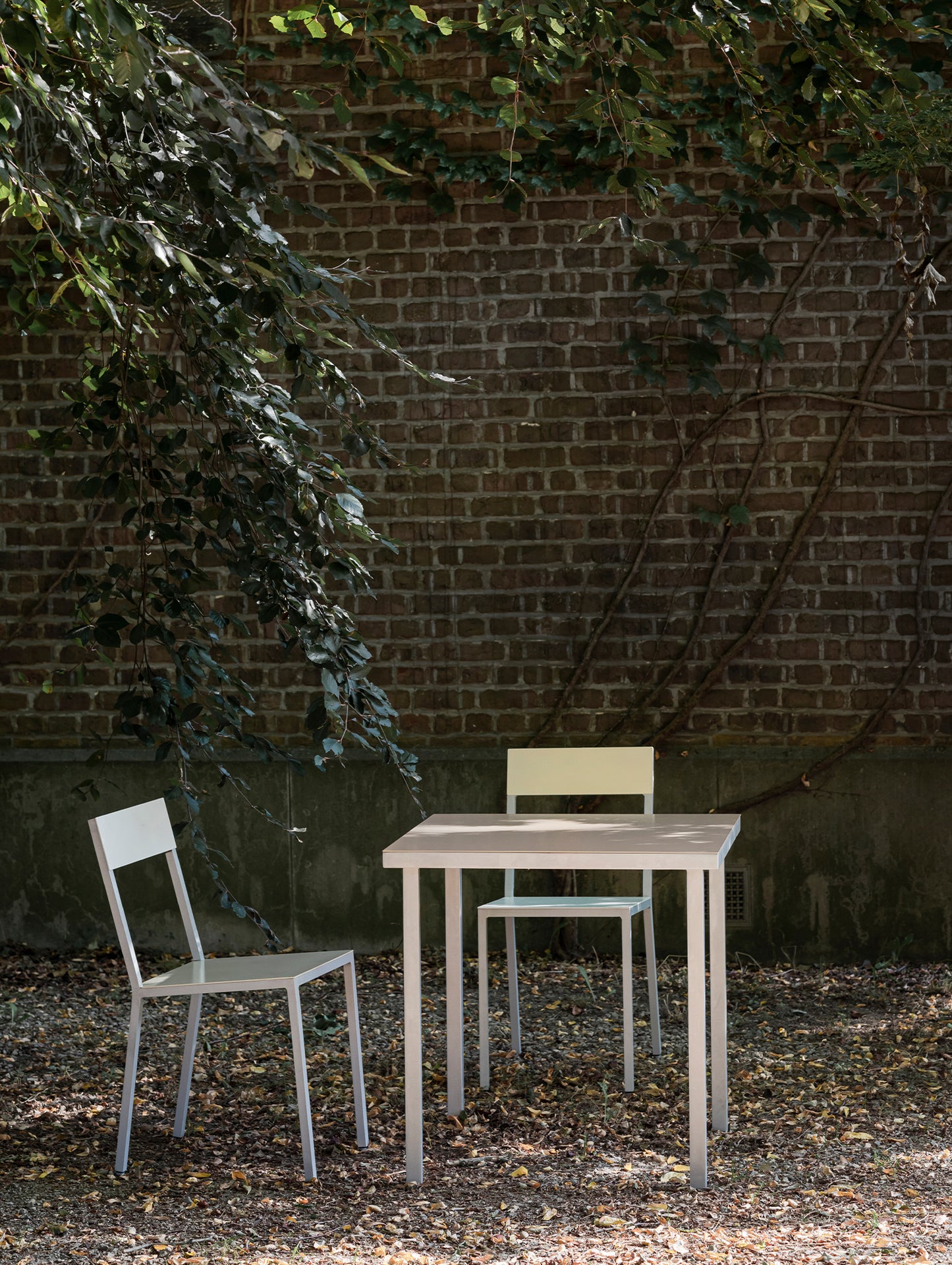 Alu Dining Table by Valerie Objects - Small / Ivory