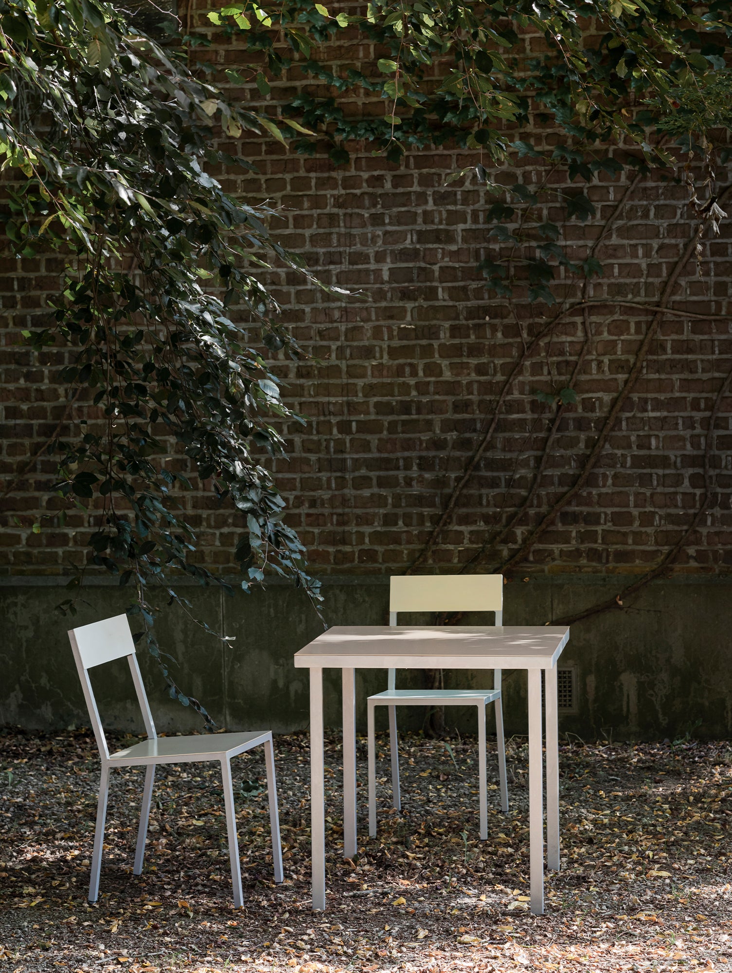 Alu Dining Table by Valerie Objects - Small / Ivory