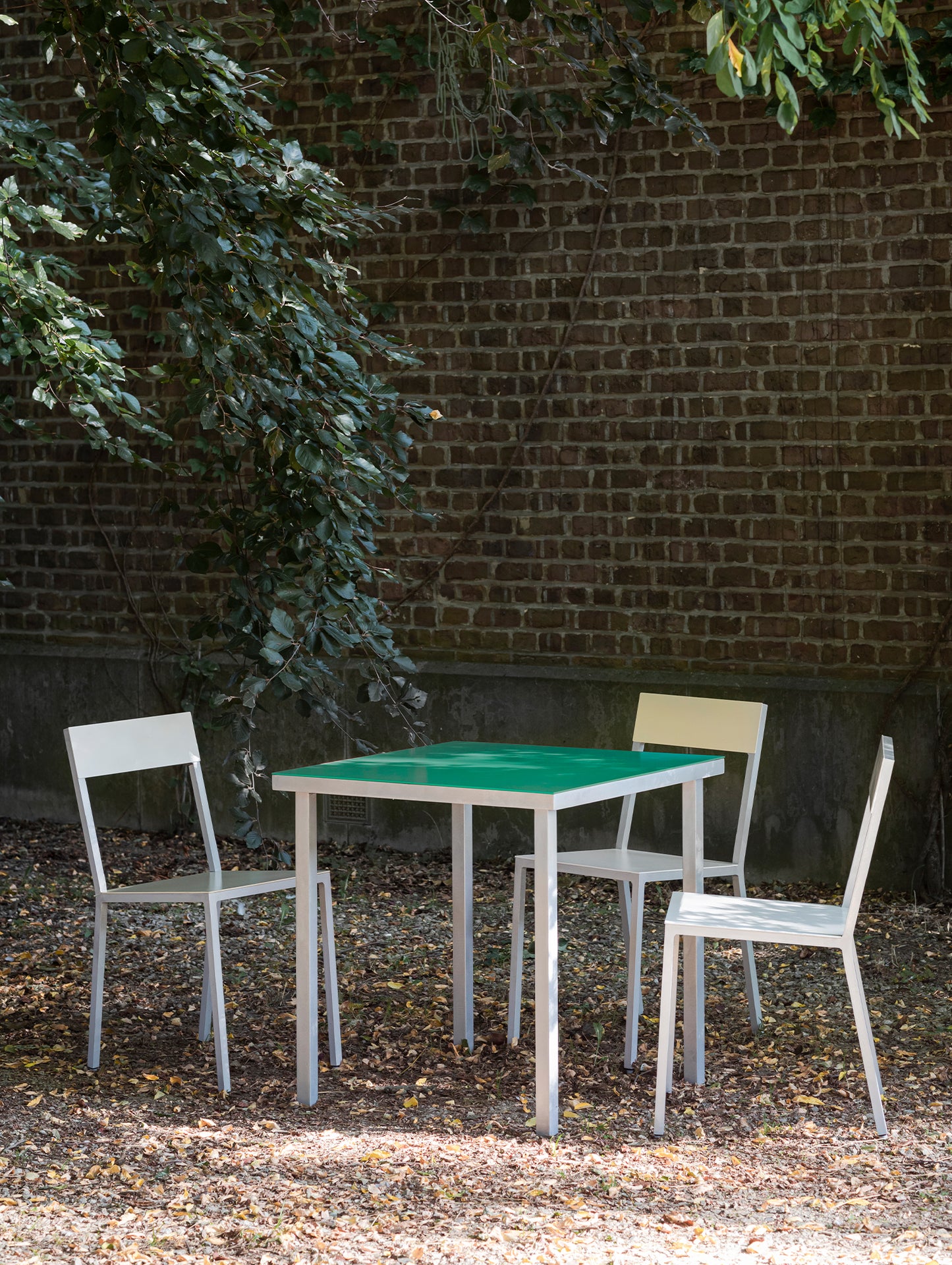 Alu Dining Table by Valerie Objects - Small / Green